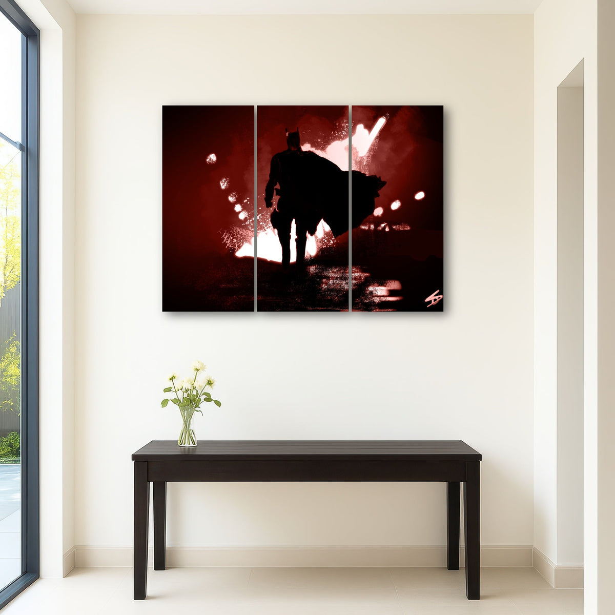 Bat Man's Vengeance Wall Art