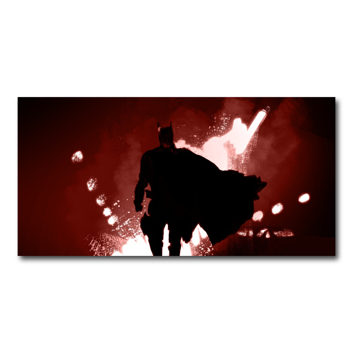 Bat Man's Vengeance Wall Art