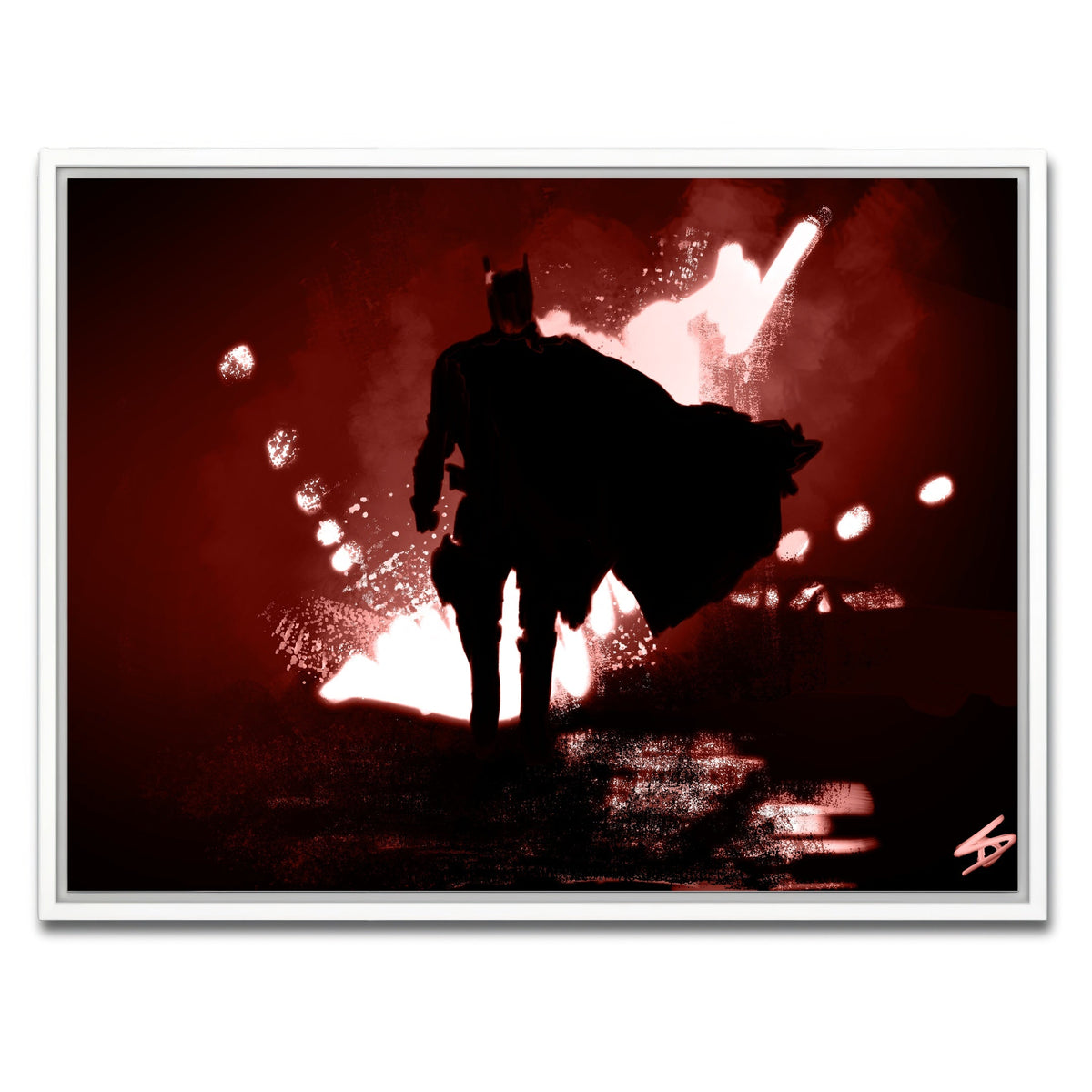 Bat Man's Vengeance Wall Art