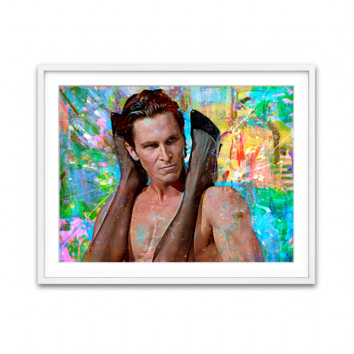 Framed Print 4x3 White