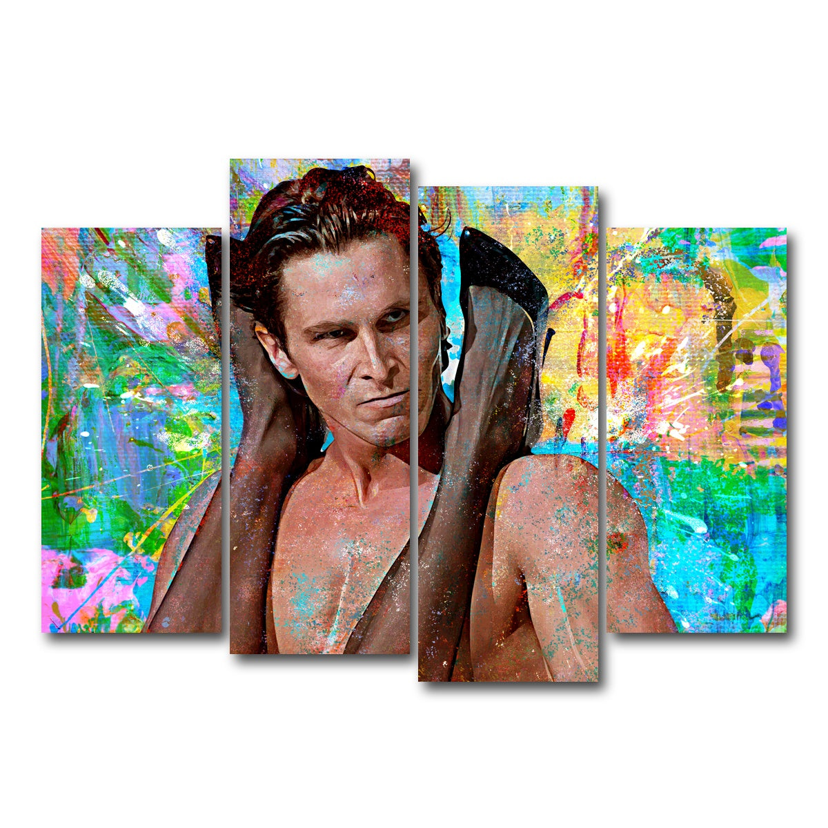 AUTO-MOCKUP WHITE | Bateman Flex | 4 Piece | Gallery Wrap Canvas | group=4_normal