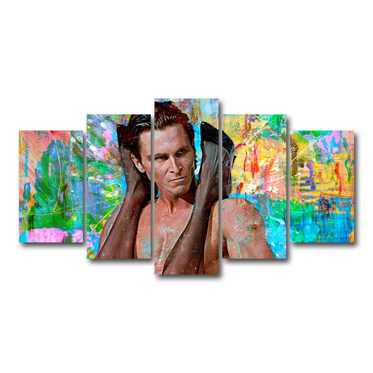 AUTO-MOCKUP WHITE | Bateman Flex | 5 Piece | Gallery Wrap Canvas | group=5_normal