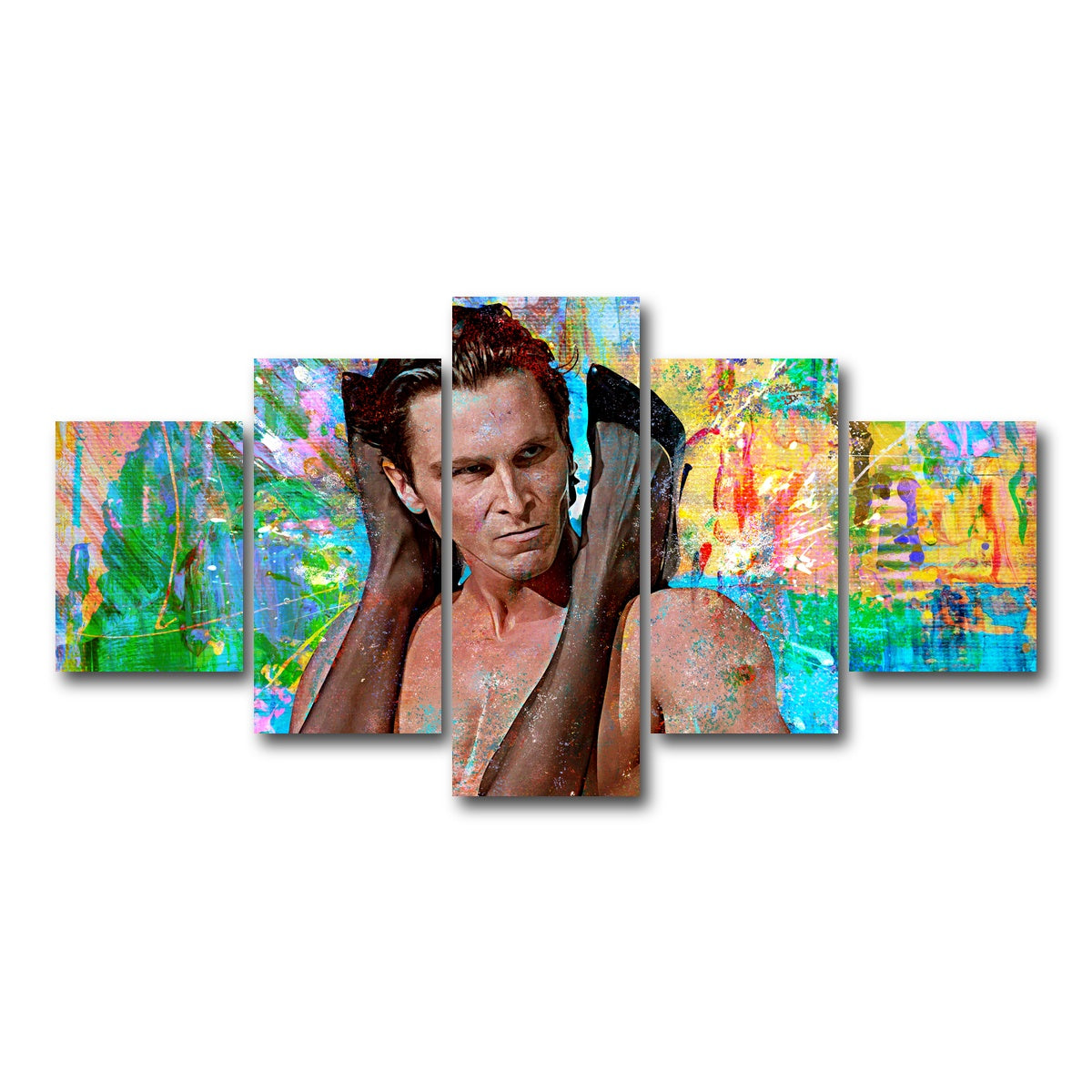 AUTO-MOCKUP WHITE | Bateman Flex | 5 Piece | Gallery Wrap Canvas | group=5_short