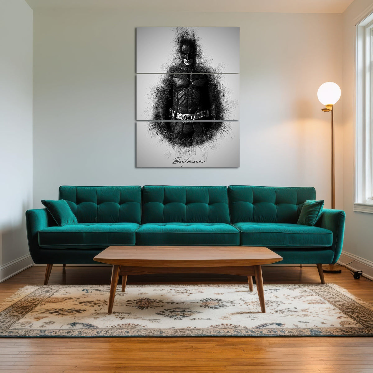 Batman Sketch Wall Art
