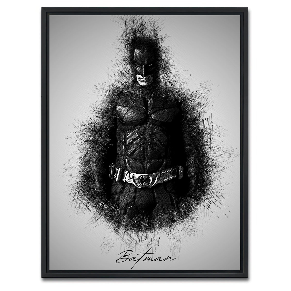 Batman Sketch Wall Art