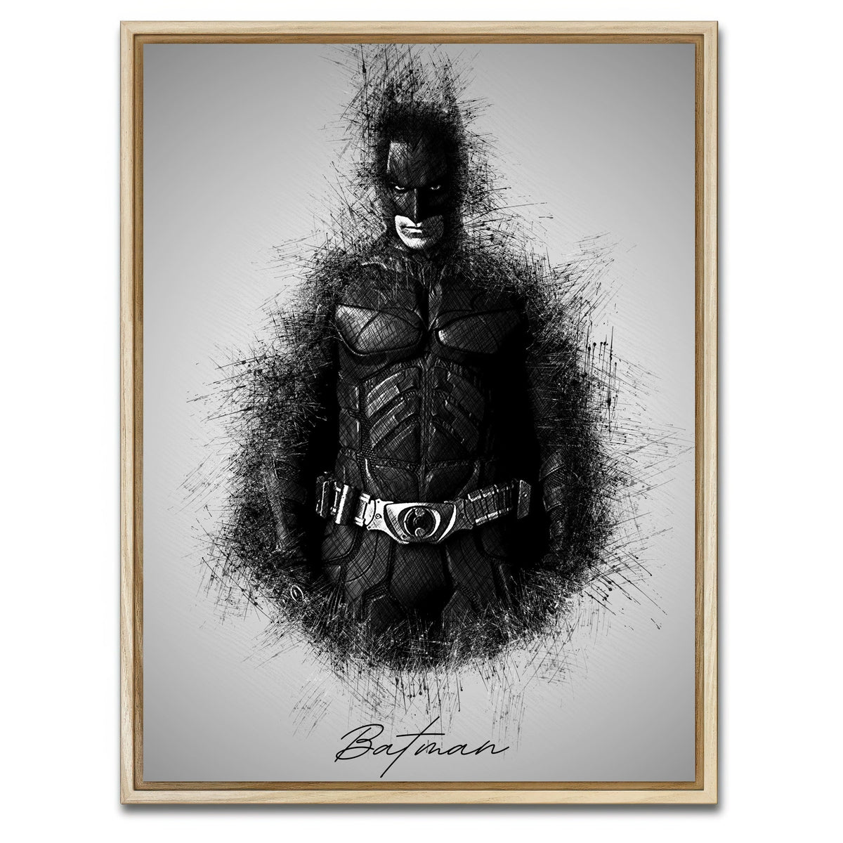 Batman Sketch Wall Art