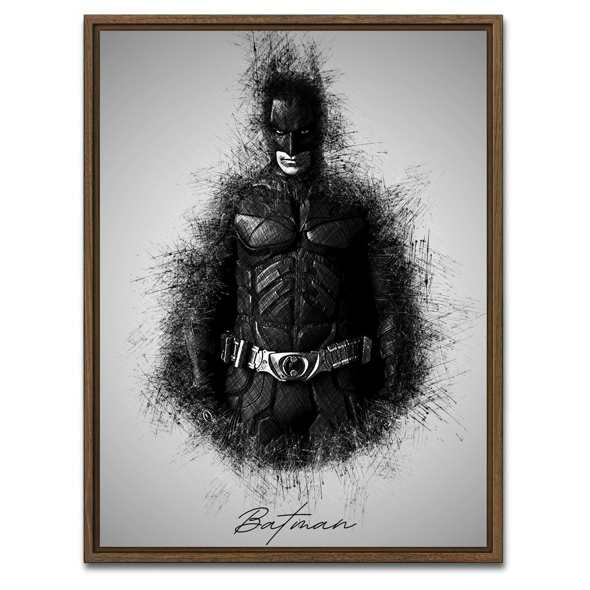 Batman Sketch Wall Art