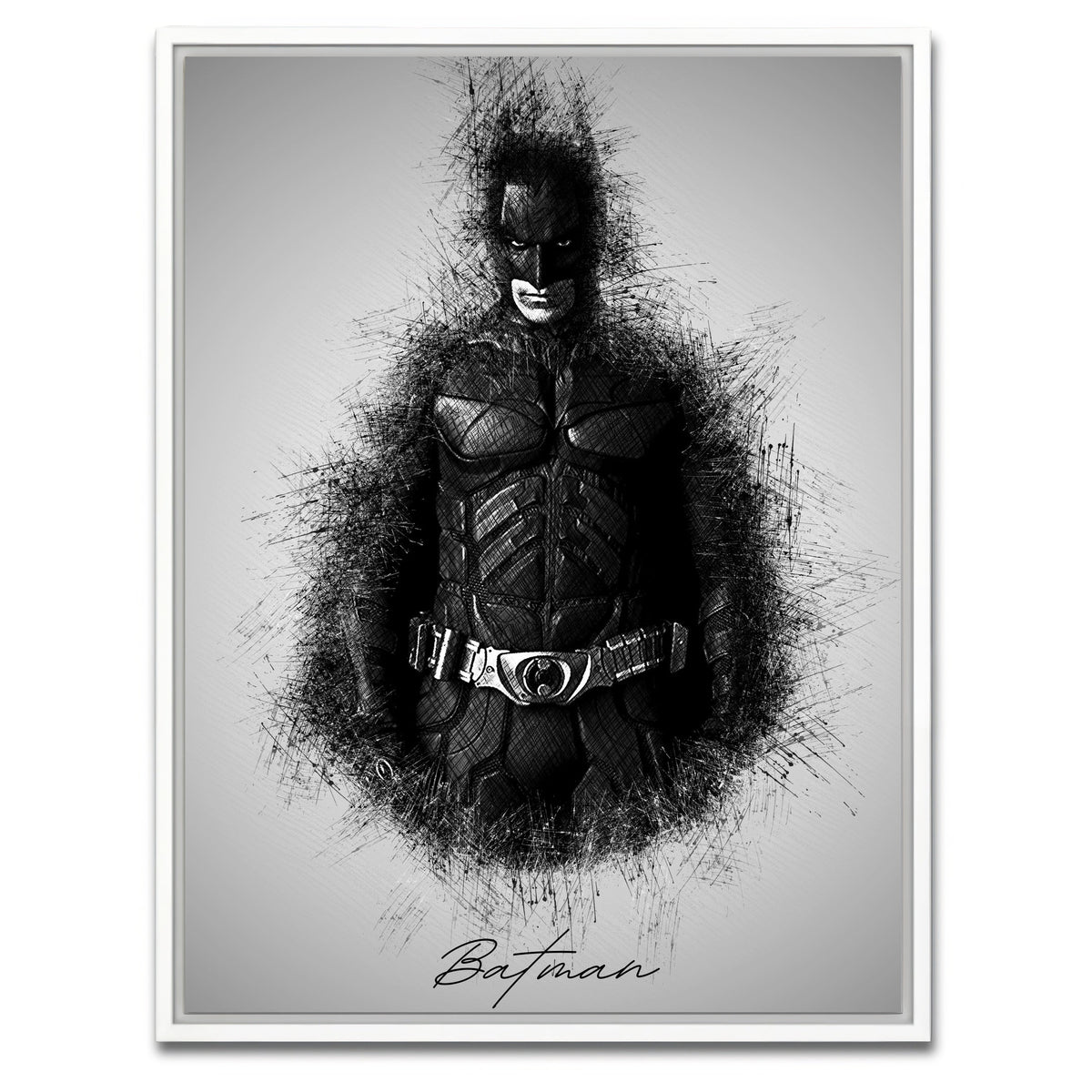 Batman Sketch Wall Art