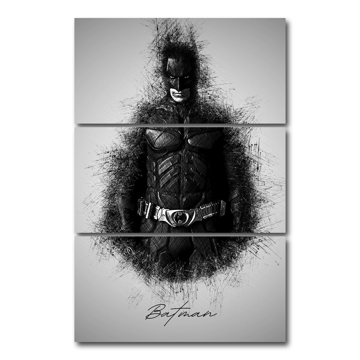 Batman Sketch Wall Art