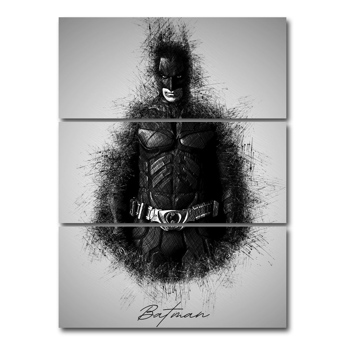 Batman Sketch Wall Art