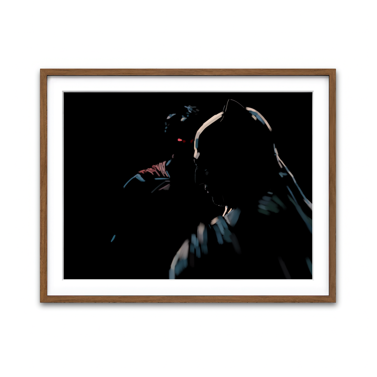 Framed Print 4x3 Walnut