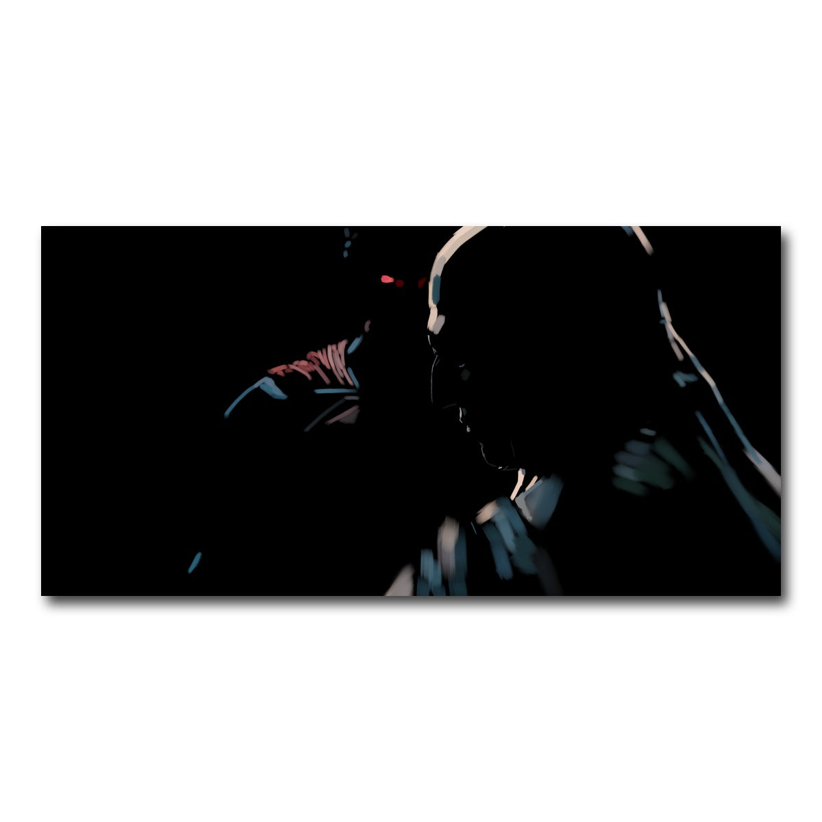 AUTO-MOCKUP WHITE | Batman Vs Superman | 1 Piece | Gallery Wrap Canvas | group=2x1