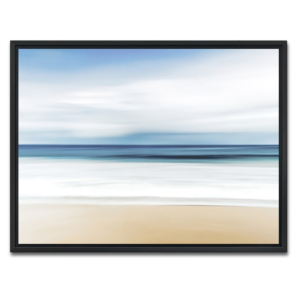 AUTO-MOCKUP WHITE | Beach | 1 Piece | Black Framed Canvas | group=4x3