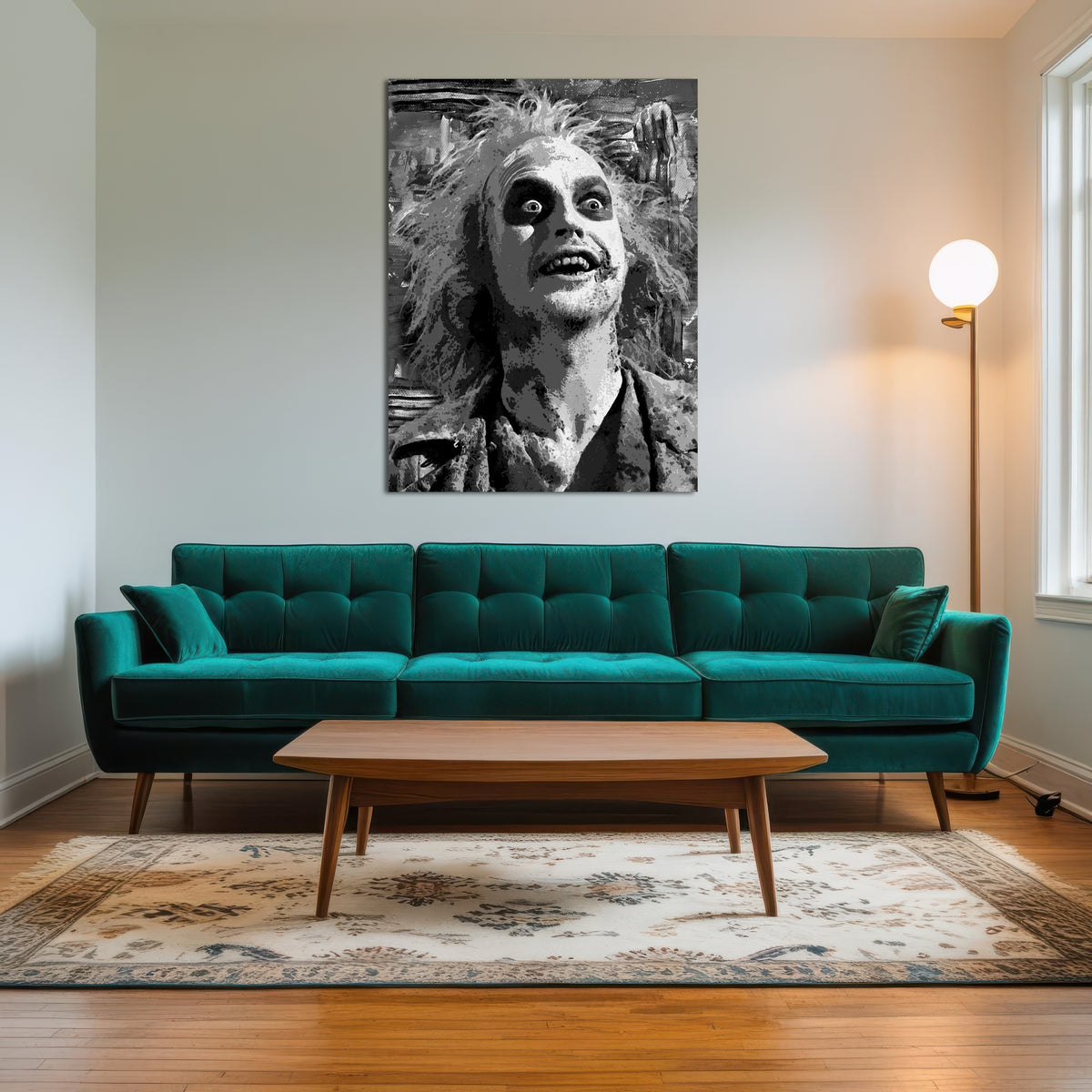 AUTO-MOCKUP ROOM | Beetlejuice Grayscale