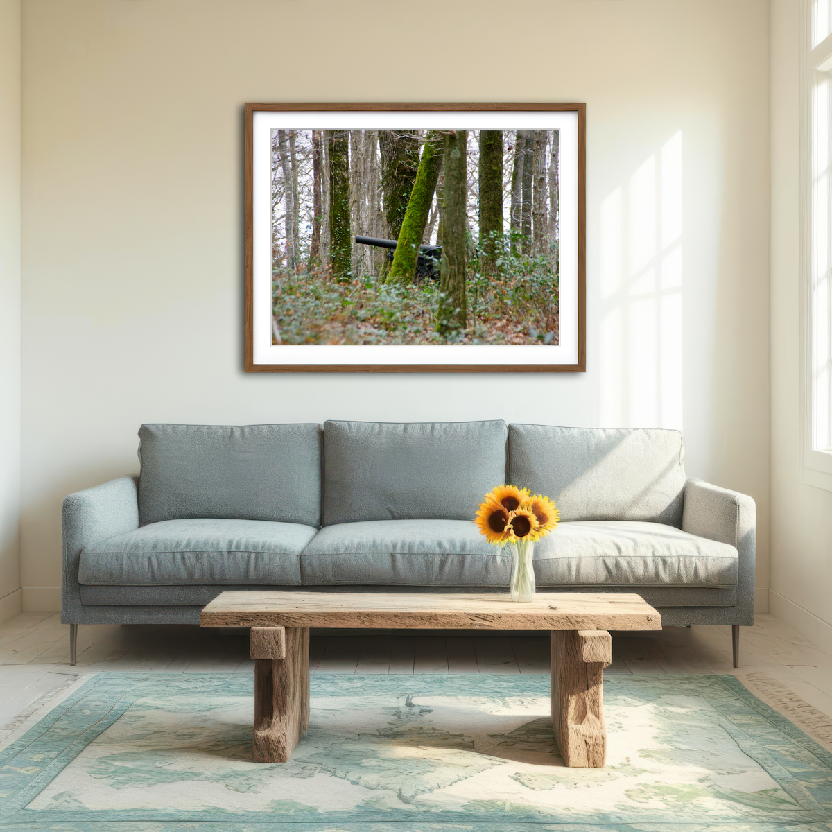 AUTO-MOCKUP ROOM | Belleau Wood Wall Art