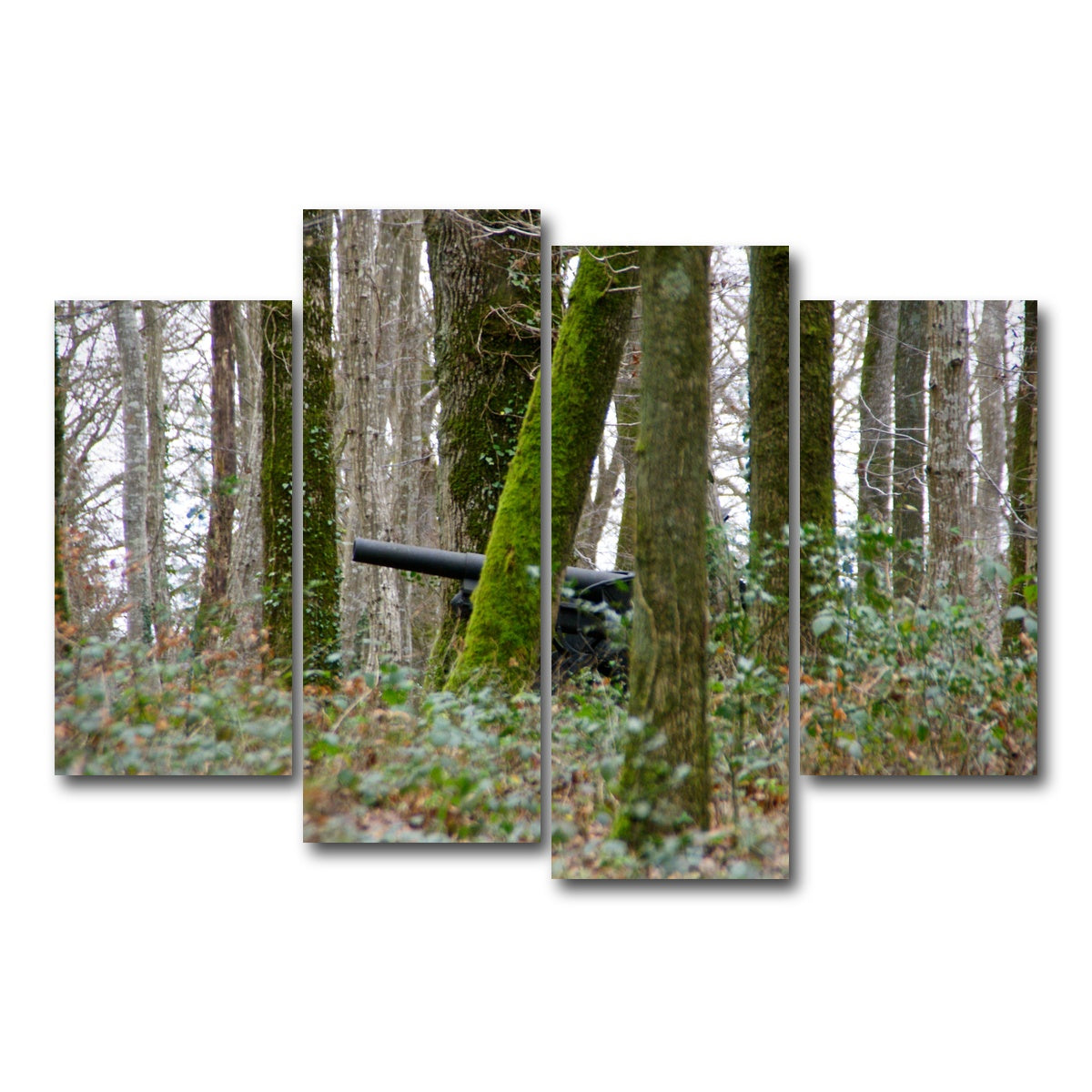 AUTO-MOCKUP WHITE | Belleau Wood | 4 Piece | Gallery Wrap Canvas | group=4_short