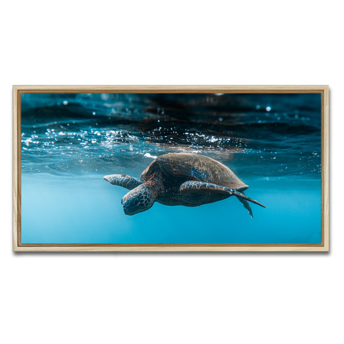 AUTO-MOCKUP WHITE | Below the Surface | 1 Piece | Natural Framed Canvas | group=2x1