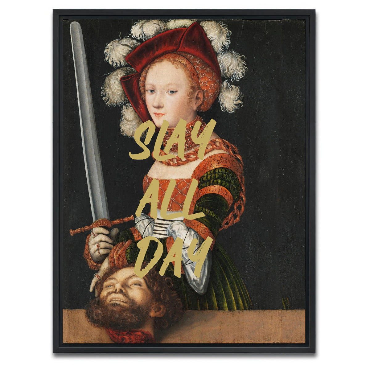 AUTO-MOCKUP WHITE | Best Advice Ever Received | 1 Piece | Black Framed Canvas | group=3x4