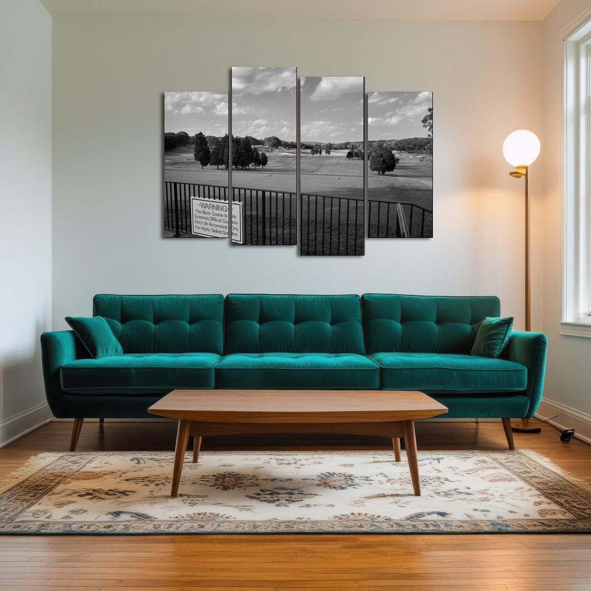 AUTO-MOCKUP ROOM | Bethpage Black Grayscale