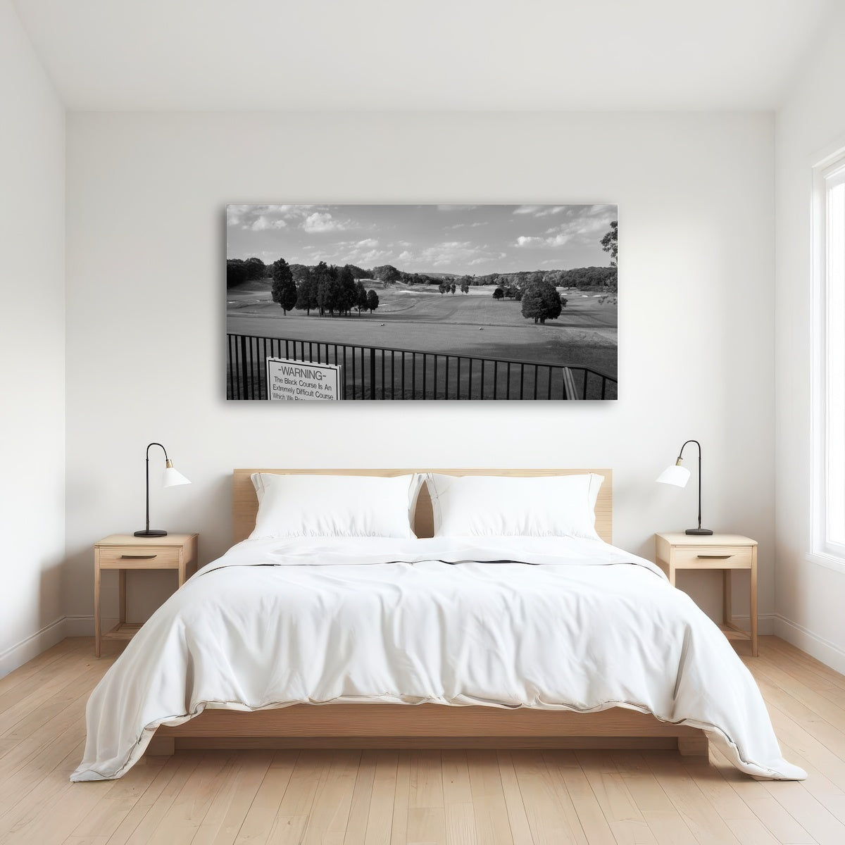 AUTO-MOCKUP ROOM | Bethpage Black Grayscale