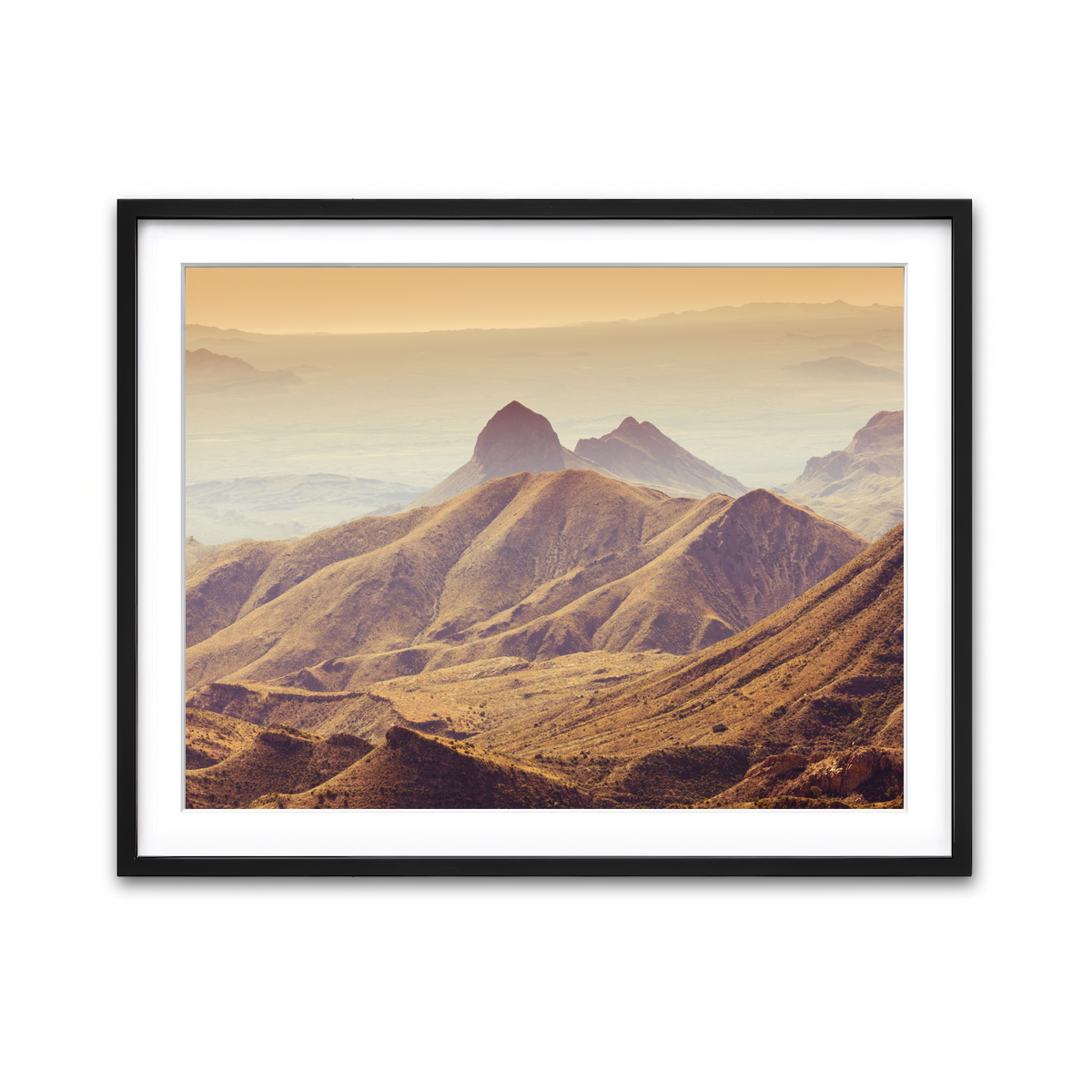 Framed Print 4x3 Black