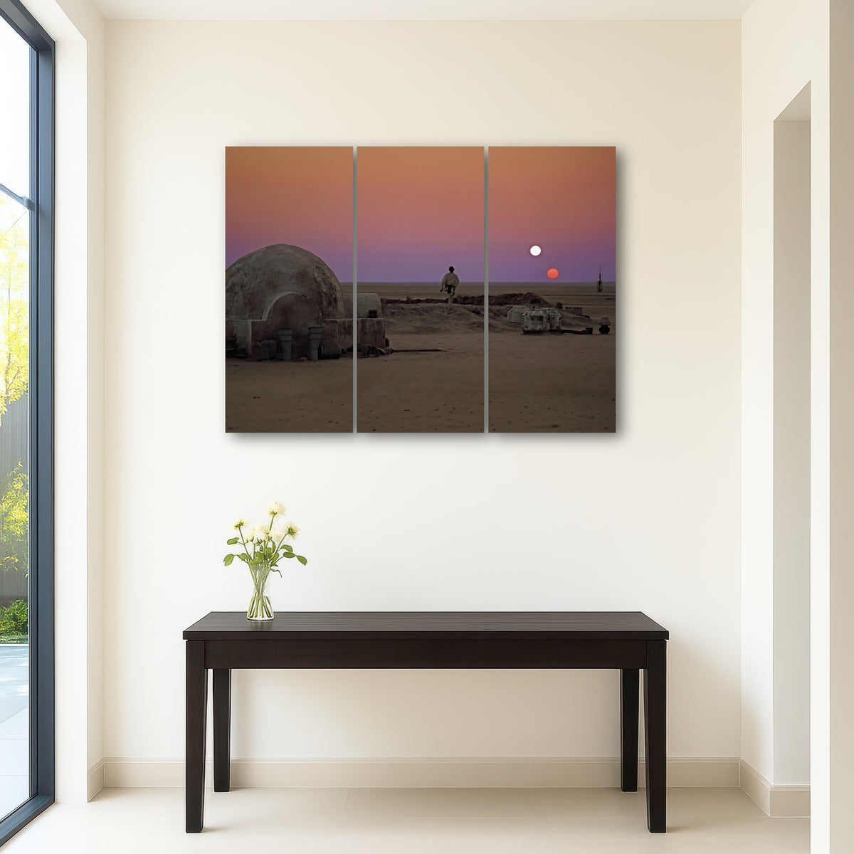 AUTO-MOCKUP ROOM | Binary Sunset