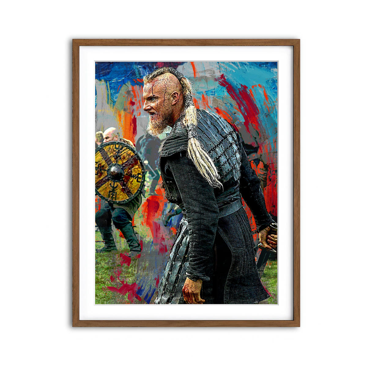 Framed Print 3x4 Walnut