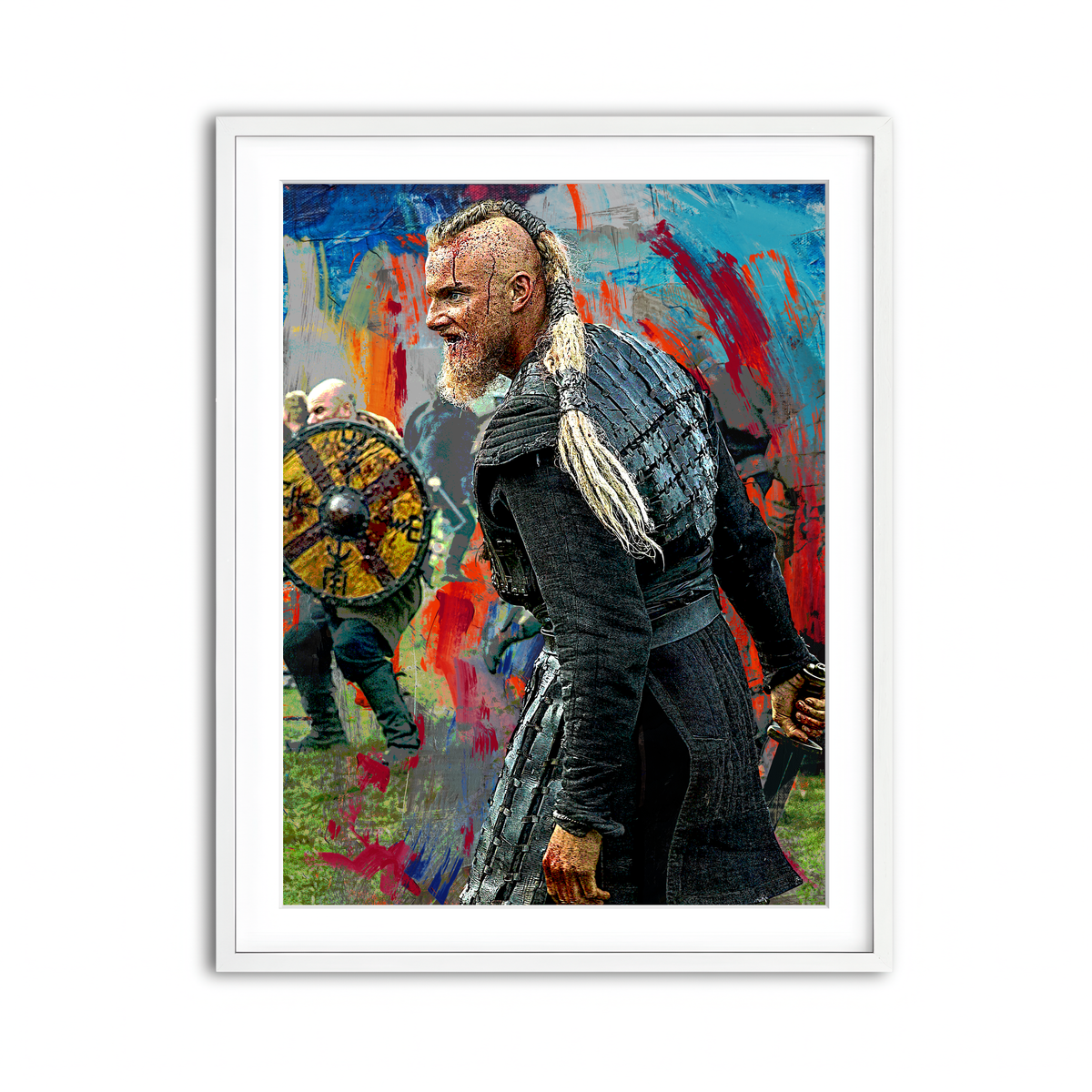 Framed Print 3x4 White