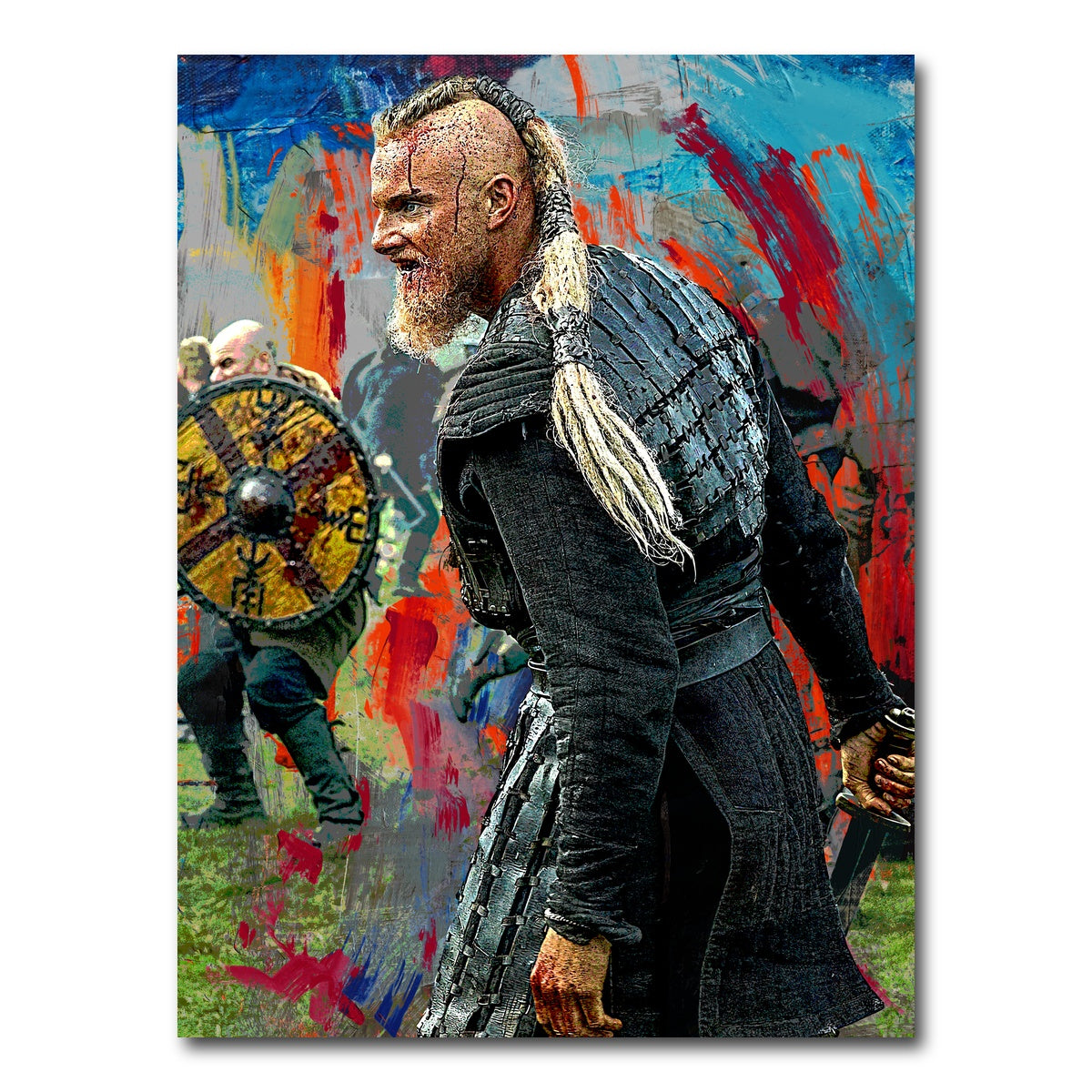 AUTO-MOCKUP WHITE | Bjorn Ironside | 1 Piece | Gallery Wrap Canvas | group=3x4