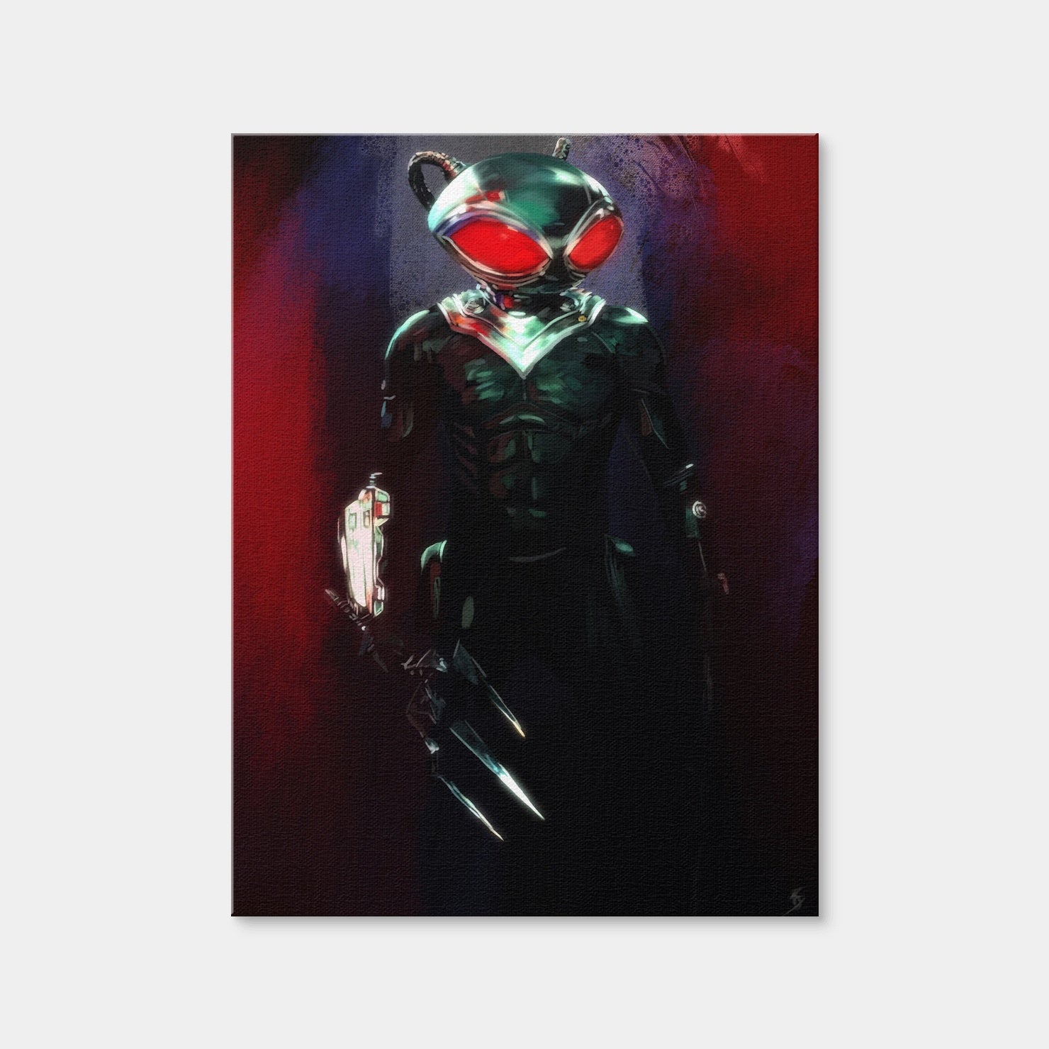 AUTO-MOCKUP WHITE | Black Manta | 1 Piece | Gallery Wrap Canvas | group=3x4