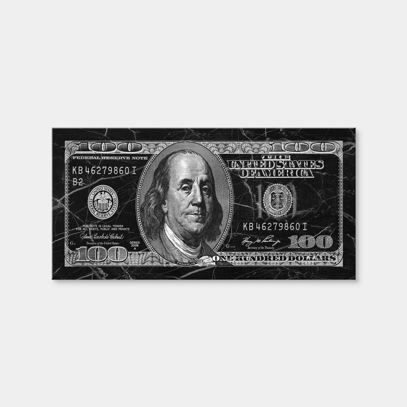 AUTO-MOCKUP WHITE | Black Marble Benny | 1 Piece | Gallery Wrap Canvas | group=2x1