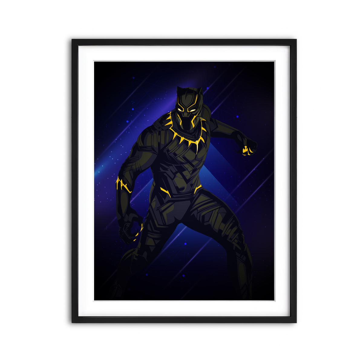 Framed Print 3x4 Black