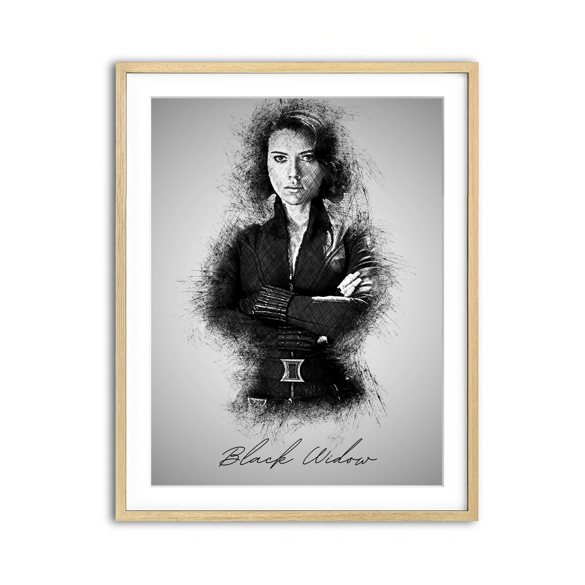 Framed Print 3x4 Natural