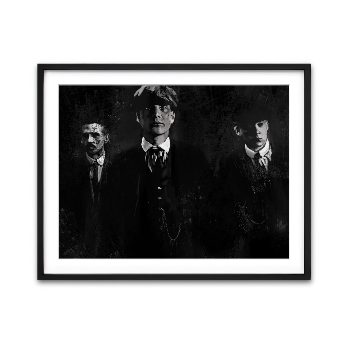 Framed Print 4x3 Black