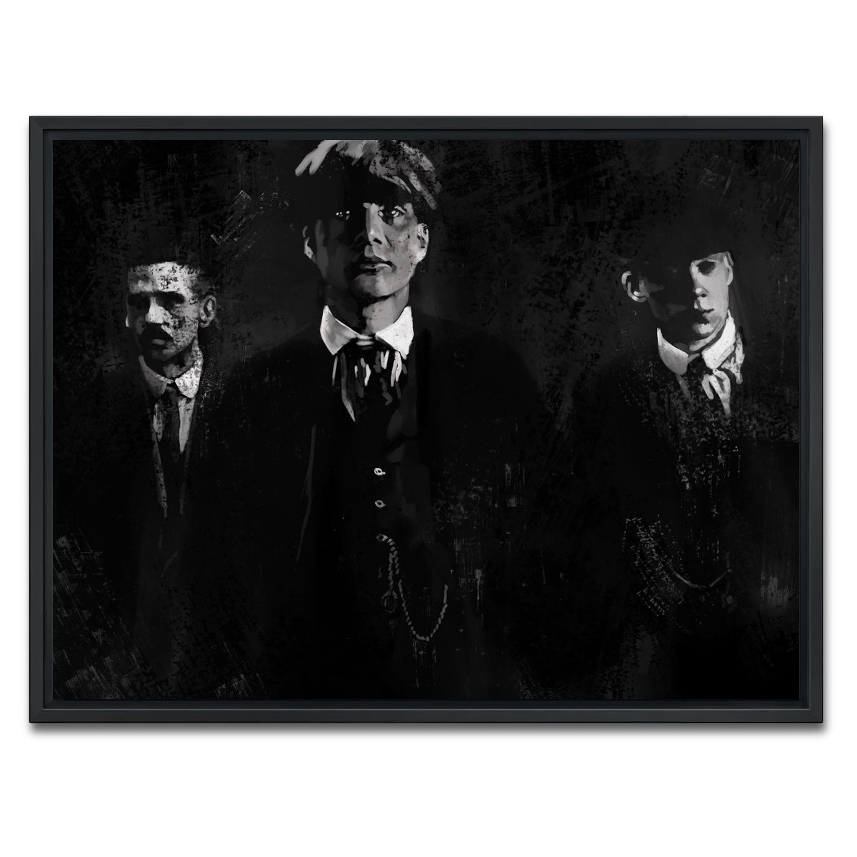 AUTO-MOCKUP WHITE | Blinders | 1 Piece | Black Framed Canvas | group=4x3