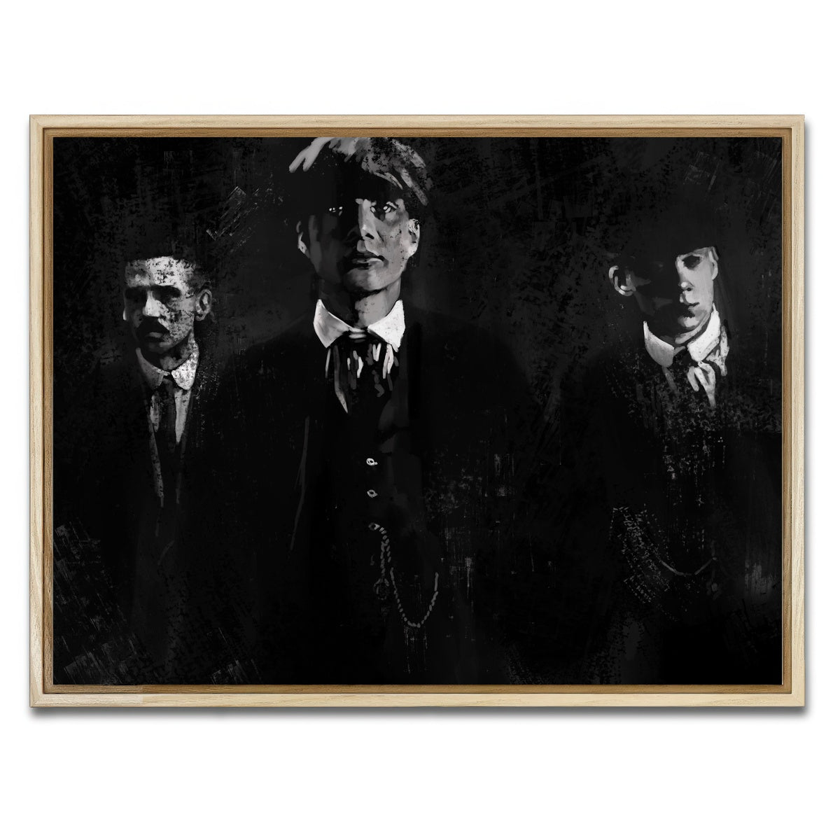 AUTO-MOCKUP WHITE | Blinders | 1 Piece | Natural Framed Canvas | group=4x3