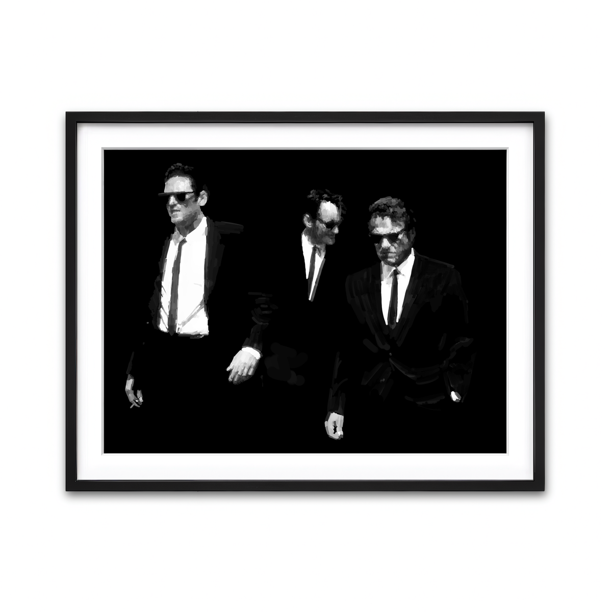 Framed Print 4x3 Black