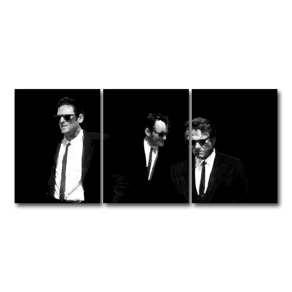 AUTO-MOCKUP WHITE | Blonde Brown White | 3 Piece | Gallery Wrap Canvas | group=18x24