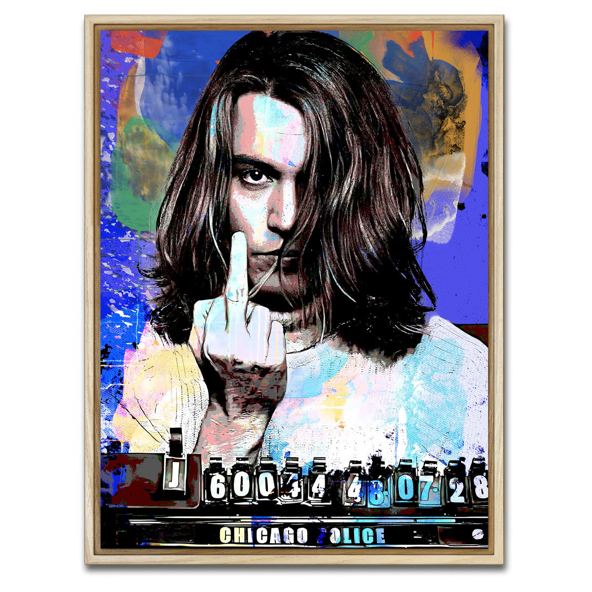 AUTO-MOCKUP WHITE | Blow Mugshot | 1 Piece | Natural Framed Canvas | group=3x4