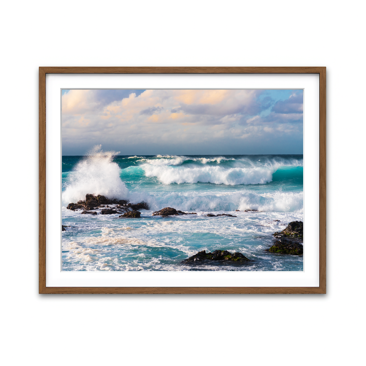 Framed Print 4x3 Walnut