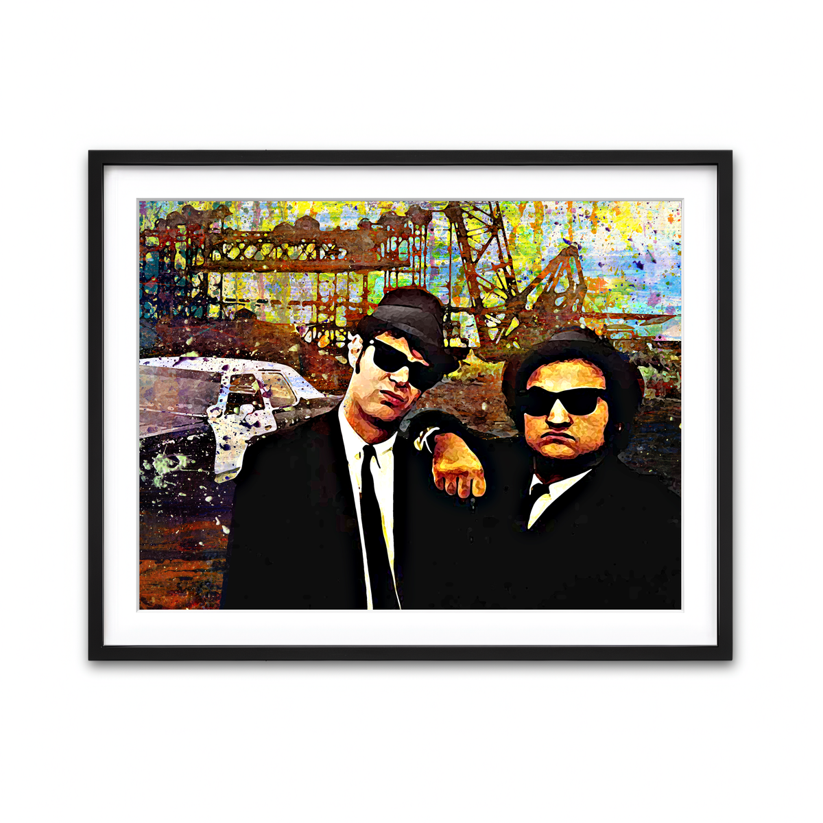 Framed Print 4x3 Black