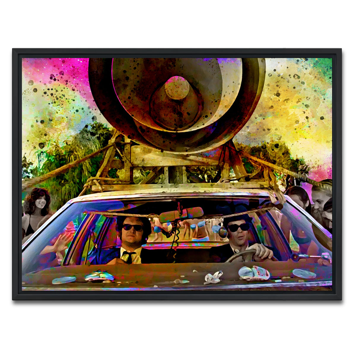 AUTO-MOCKUP WHITE | Bluesmobile | 1 Piece | Black Framed Canvas | group=4x3