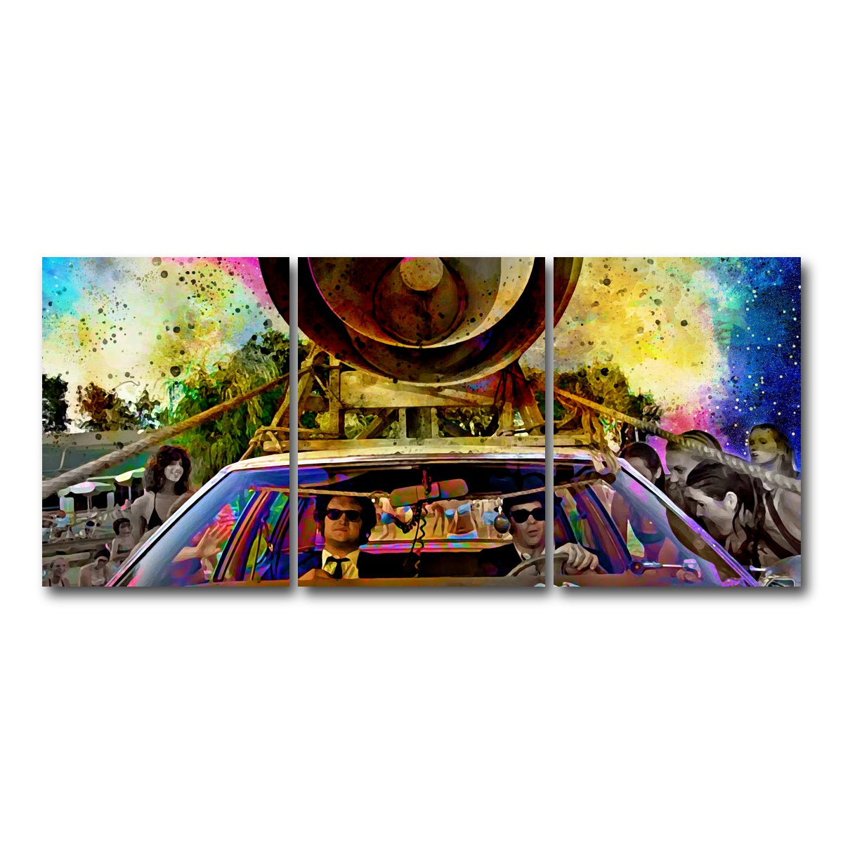 AUTO-MOCKUP WHITE | Bluesmobile | 3 Piece | Gallery Wrap Canvas | group=18x24