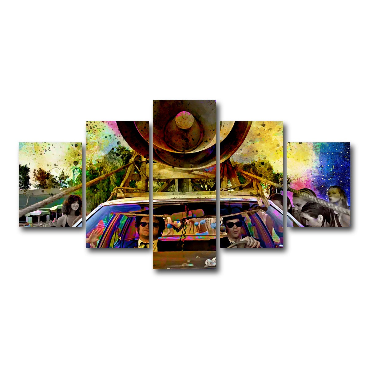 AUTO-MOCKUP WHITE | Bluesmobile | 5 Piece | Gallery Wrap Canvas | group=5_short