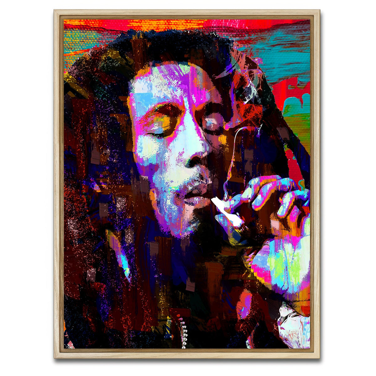 Bob Marley Joint Wall Art