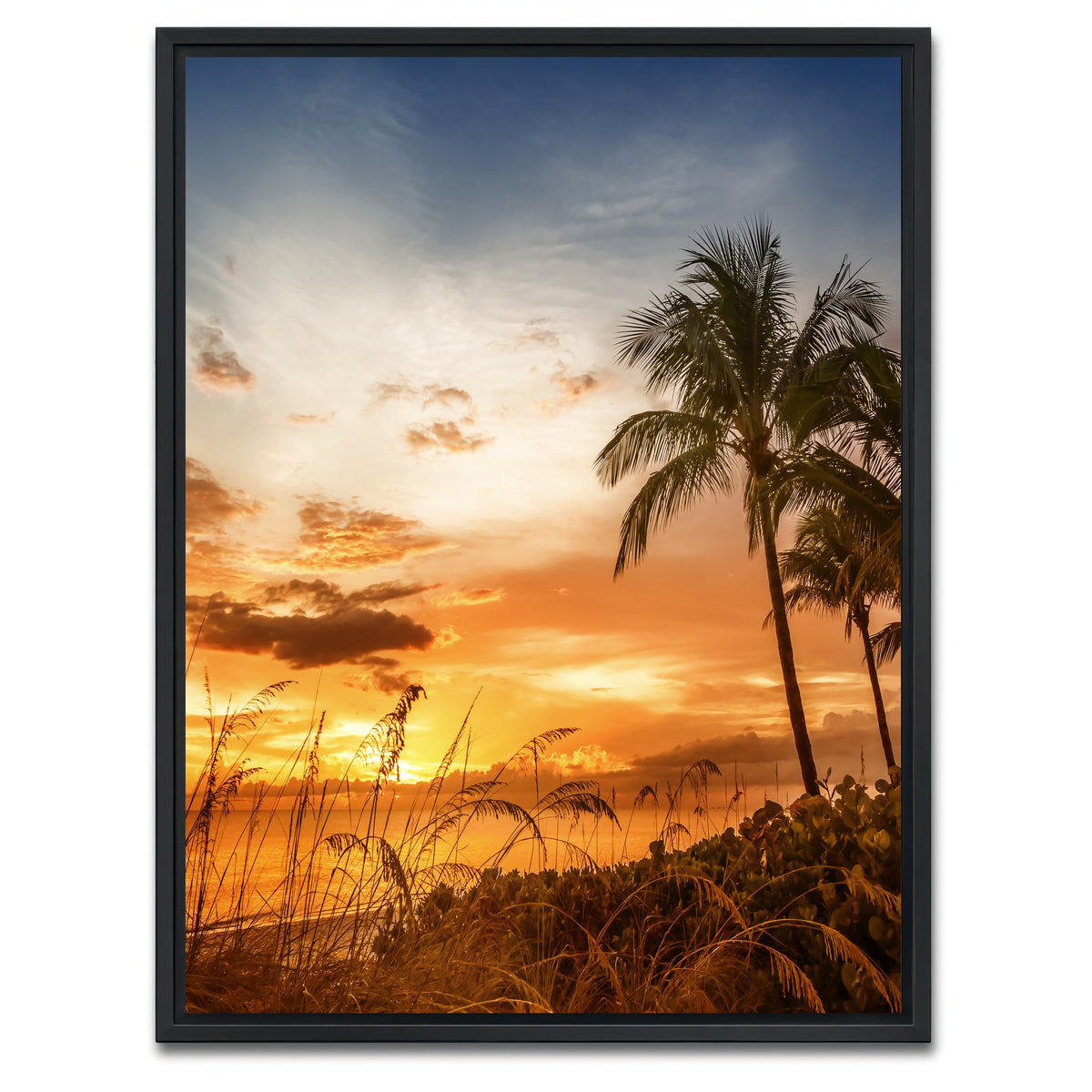 AUTO-MOCKUP WHITE | Bonita Beach | 1 Piece | Black Framed Canvas | group=3x4