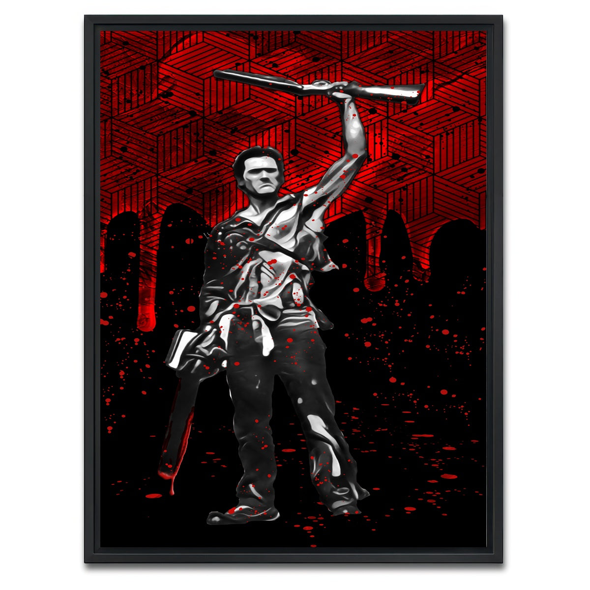 AUTO-MOCKUP WHITE | Boomstick | 1 Piece | Black Framed Canvas | group=3x4