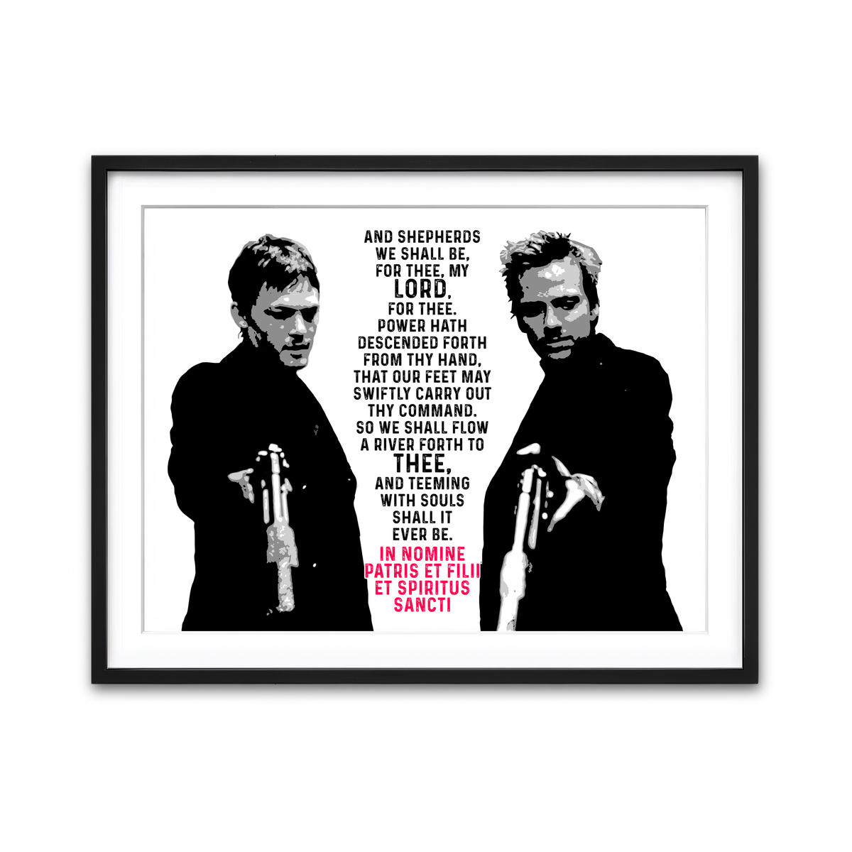 Framed Print 4x3 Black