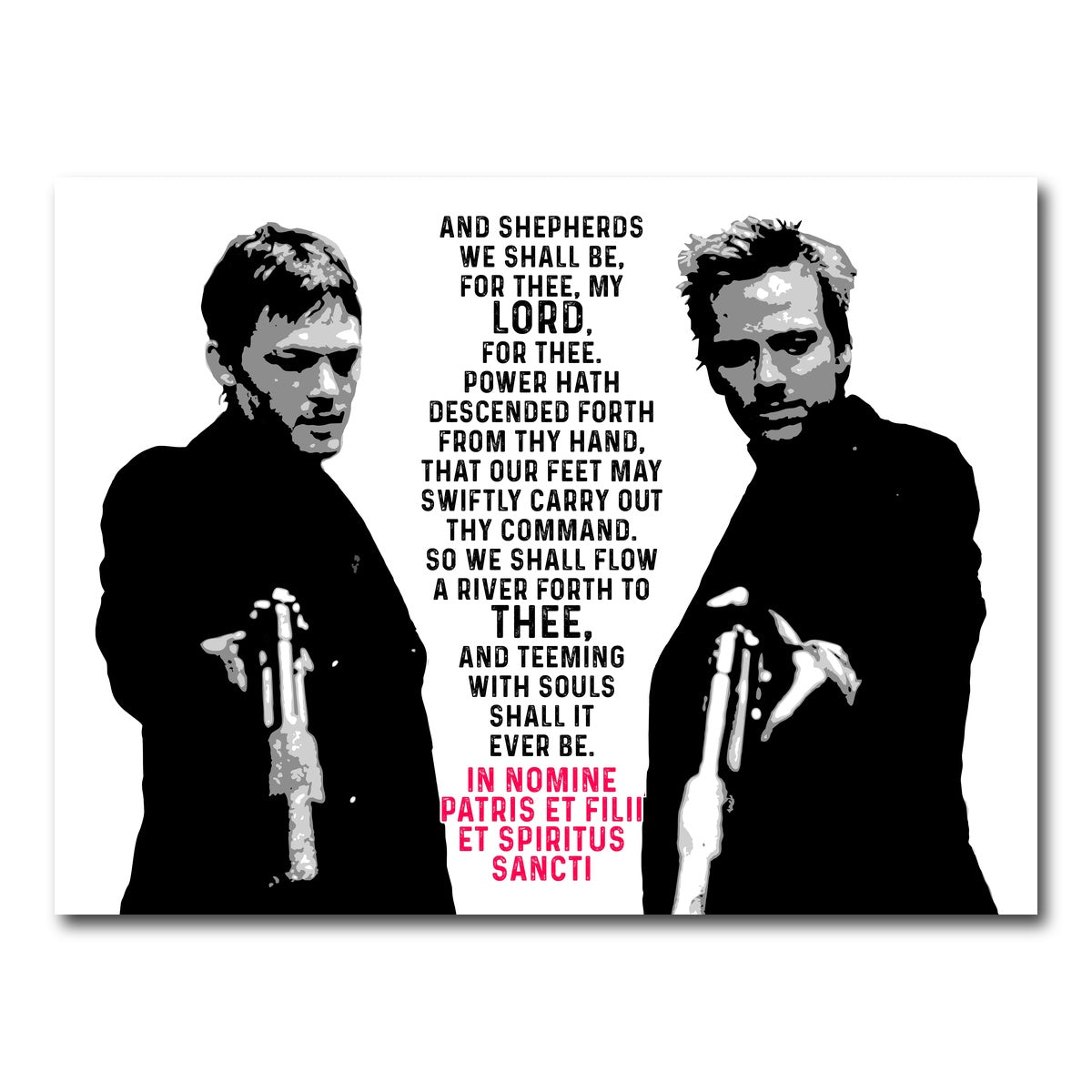 AUTO-MOCKUP WHITE | Boondock Saints | 1 Piece | Gallery Wrap Canvas | group=4x3