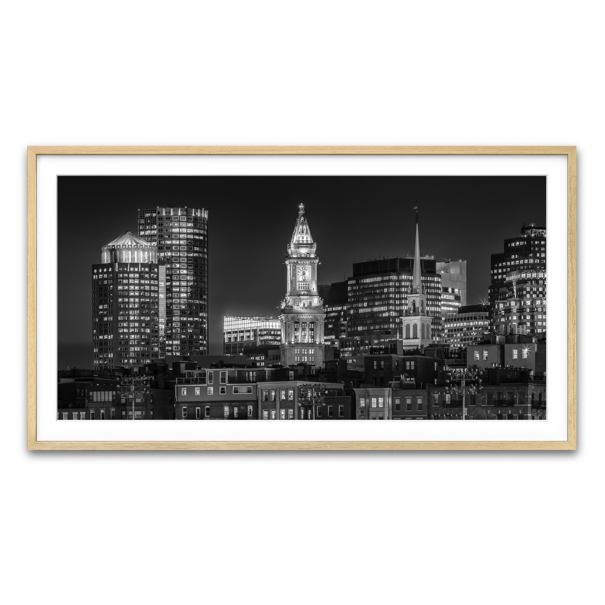 Framed Print 2x1 Natural